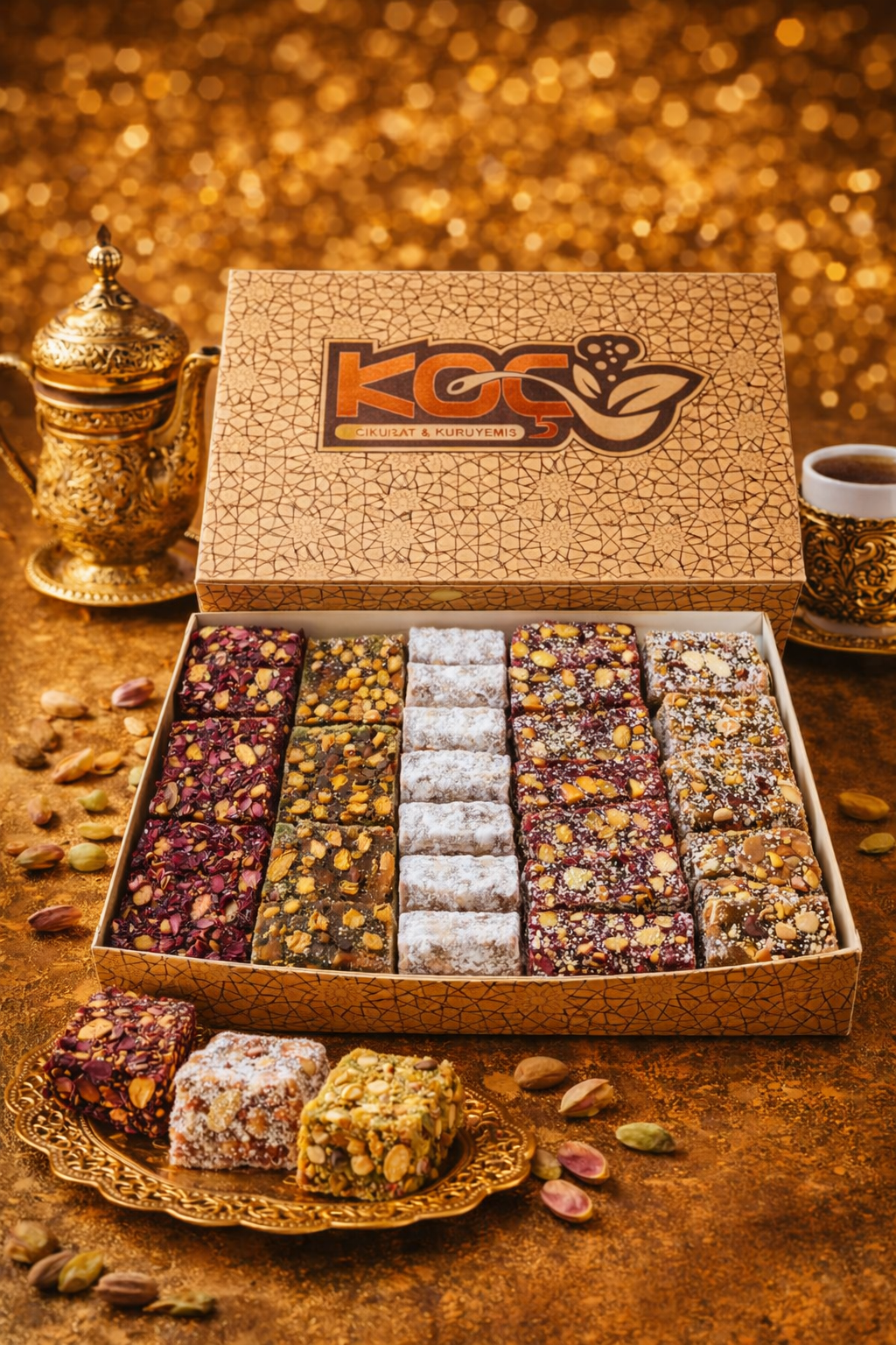 Karışık Lüks Lokum paketi